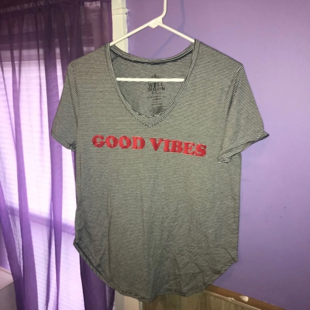 Good vibes shirt (size 16-18)